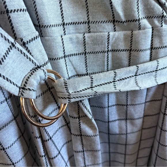 Nwt Emerald Sundae Belted Striped Dress Long Sleeve - Picture 2 of 9